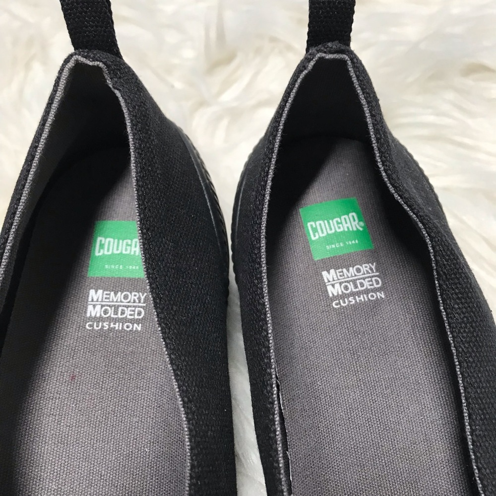 Cougar Canvas Memory Molded Multi Color Slip On - image 3